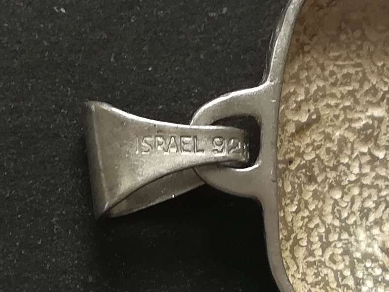 STERLING SILVER *STAR OF DAVID* PENDANT 16X30MM 5.8 GRAMS