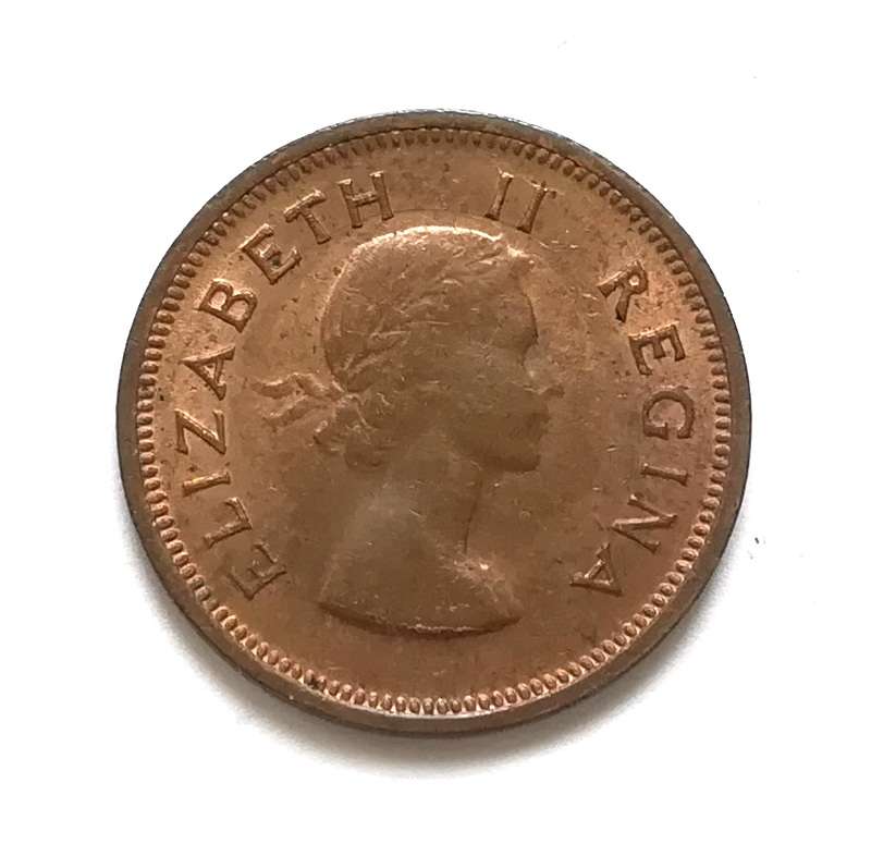 UNION 1956 QUARTER PENNY