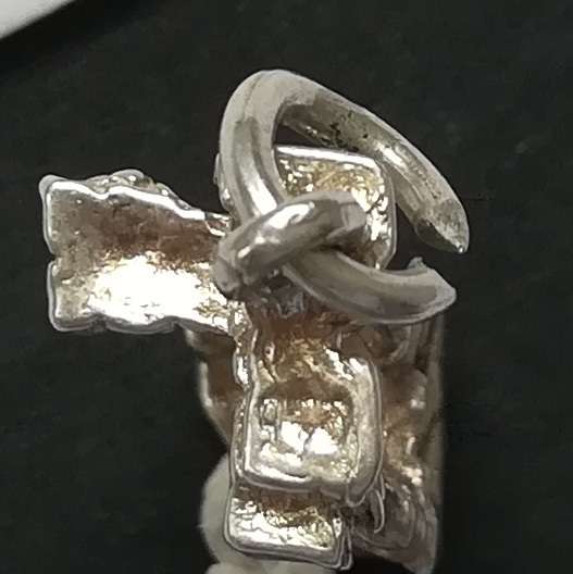 STERLING SILVER CHARM/PENDANT 2.5 GRAMS 8X20MM