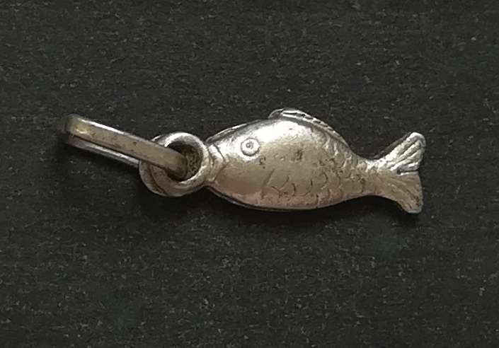 STERLING SILVER FISH CHARM