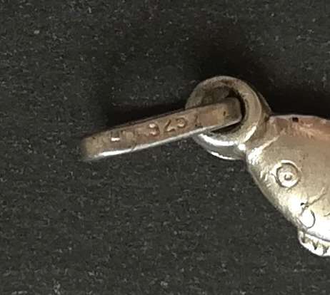 STERLING SILVER FISH CHARM