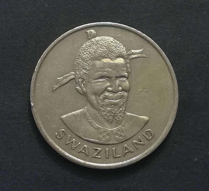 SWAZILAND 1 LILangeni coin 1974