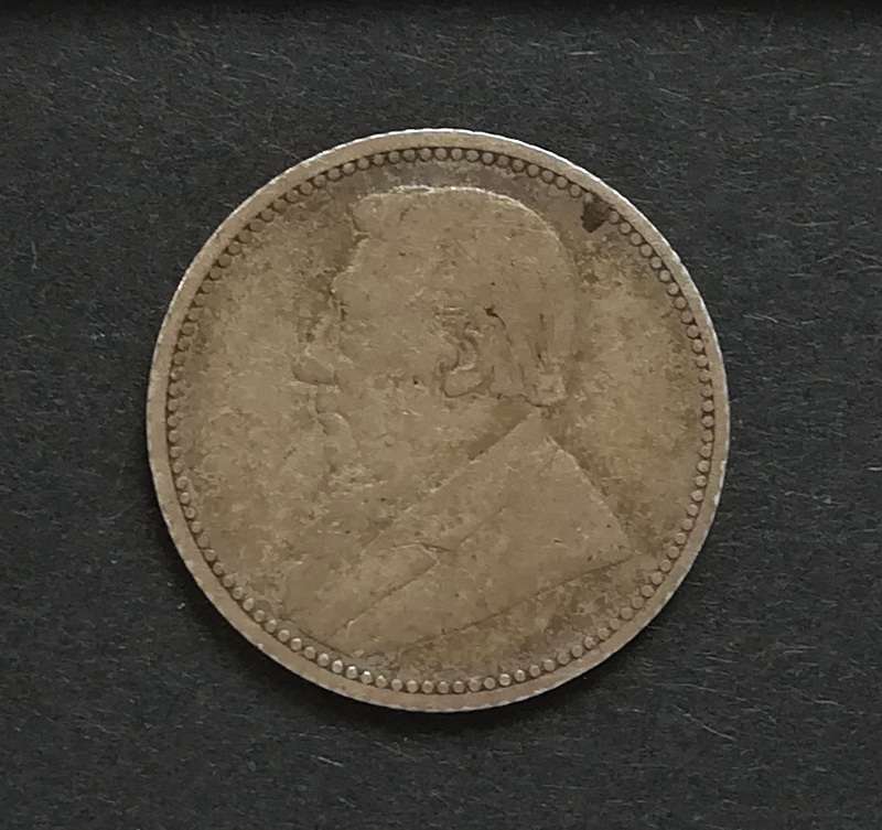 ZAR 1895 6 PENCE