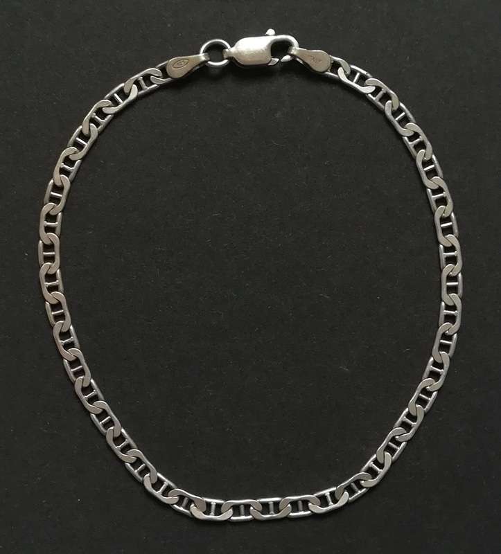 STERLING SILVER CHAIN BRACELET 200MMX2MM 3 GRAMS