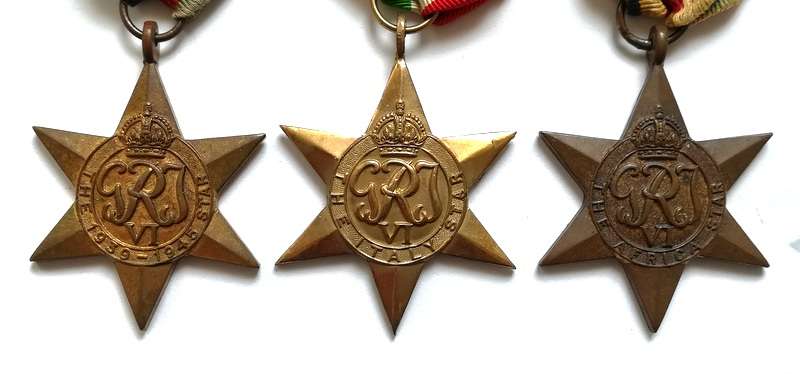 WW2 GROUP 5 MEDALS L T YOUNG 6997