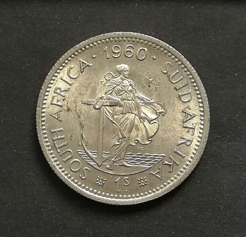 REPUBLIC 1960 1 SHILLING **EXCELLENT***