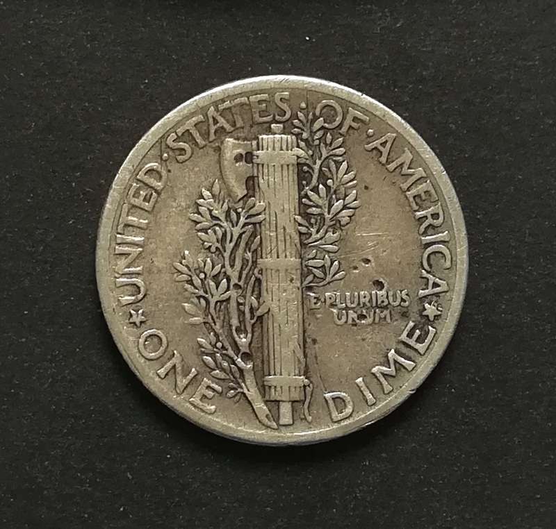 UNITED STATES 1937 SILVER DIME