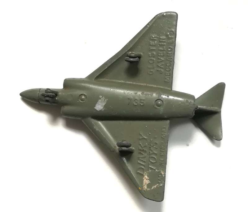DINKY GLOSTER JAVELIN AIRCRAFT 735