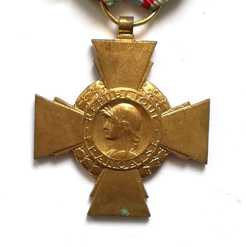 WW1 FRENCH COMBATANTS CROSS - FULL SIZE