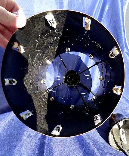 RUSTIC STYLE CEILING LIGHT WITH DECORATION