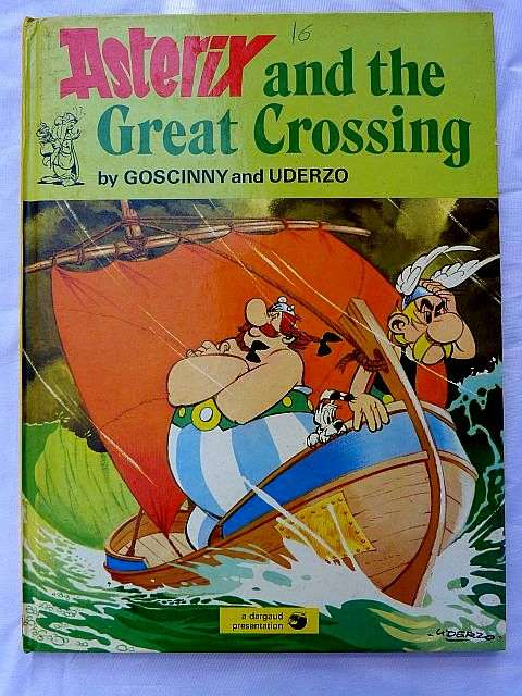 ASTERIX and the GREAT CROSSING. HARDCOVER BOOK. pls see all other Asterix,we listed
