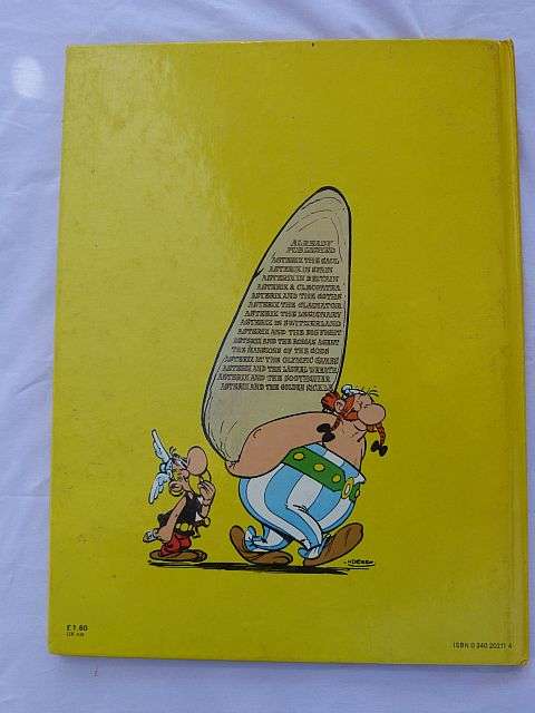 ASTERIX and the GREAT CROSSING. HARDCOVER BOOK. pls see all other Asterix,we listed