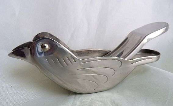 VINTAGE LEMON SQEEZER BIRD, METAL