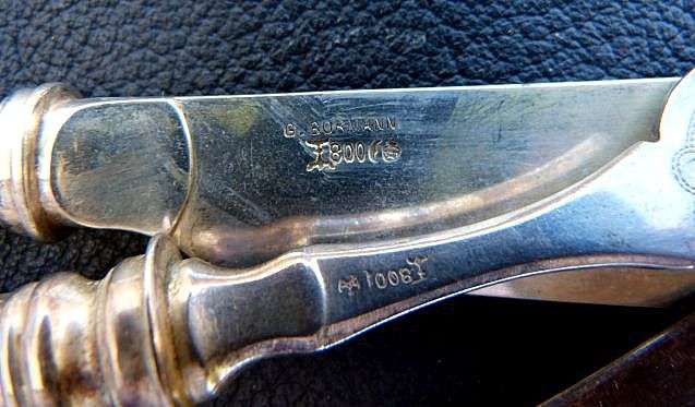 ANTIQUE FISH CUTLERY.800. G. BOKMANN. 335 GR
