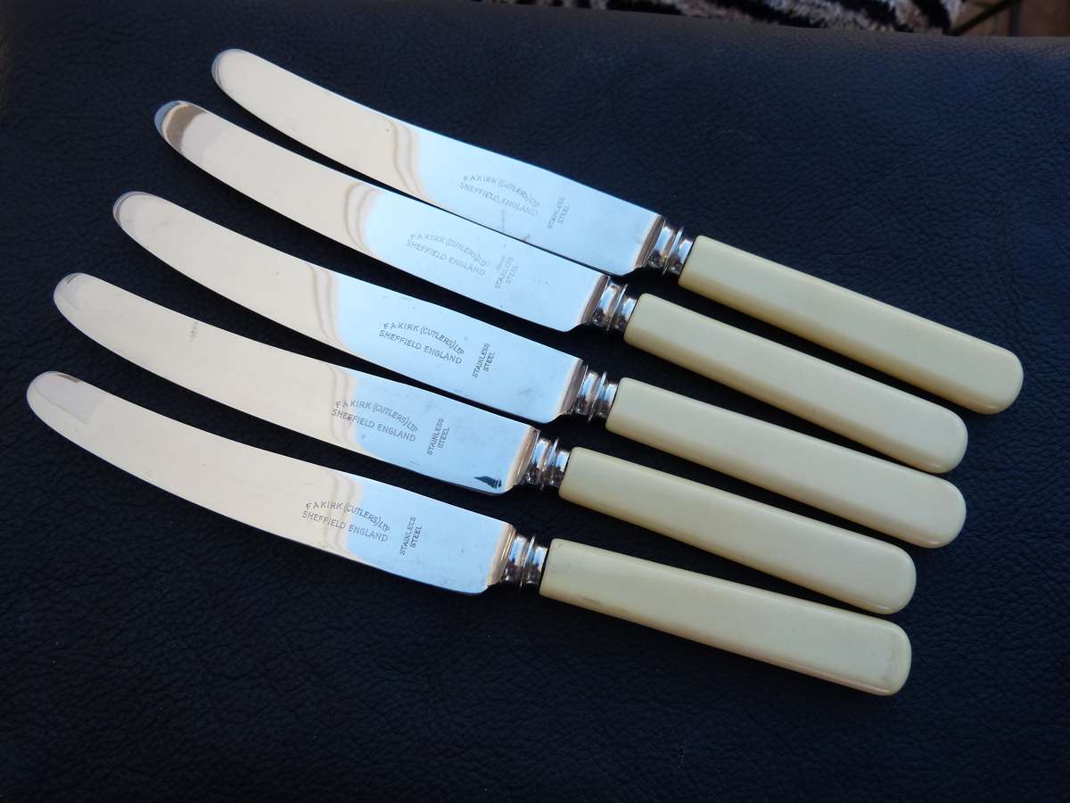 VINTAGE KNIFES,EXCELLENT CONDITION. F.A.KIRK, CUTLERS../ SHEFFIELD.ENGLAND