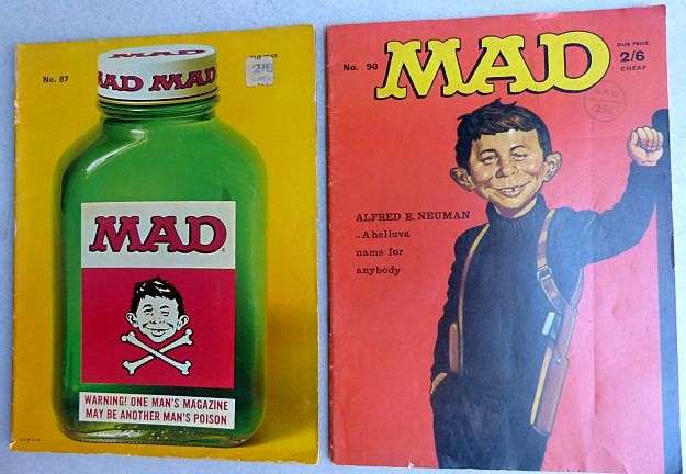 MAD. 2 RARE COMICS