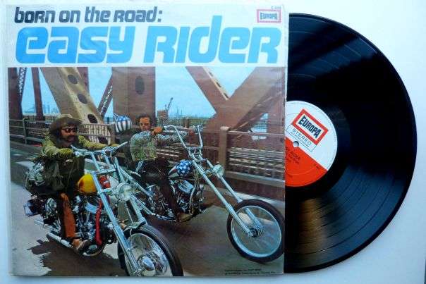 EASY RIDER. BORN ON THE ROAD. VINYL LP