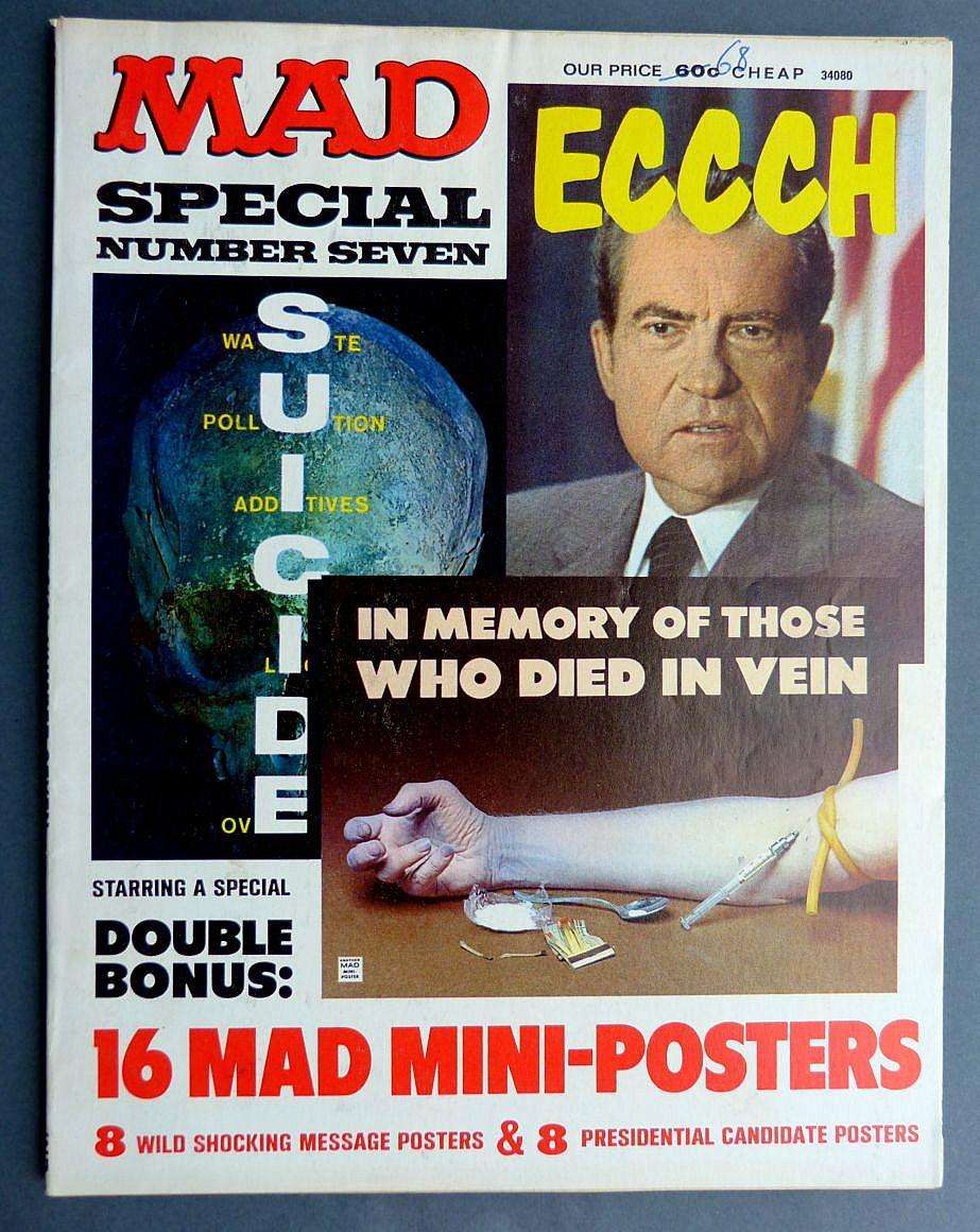 MAD, COMIC MAGAZINE, RARE "NUMBER SEVEN"