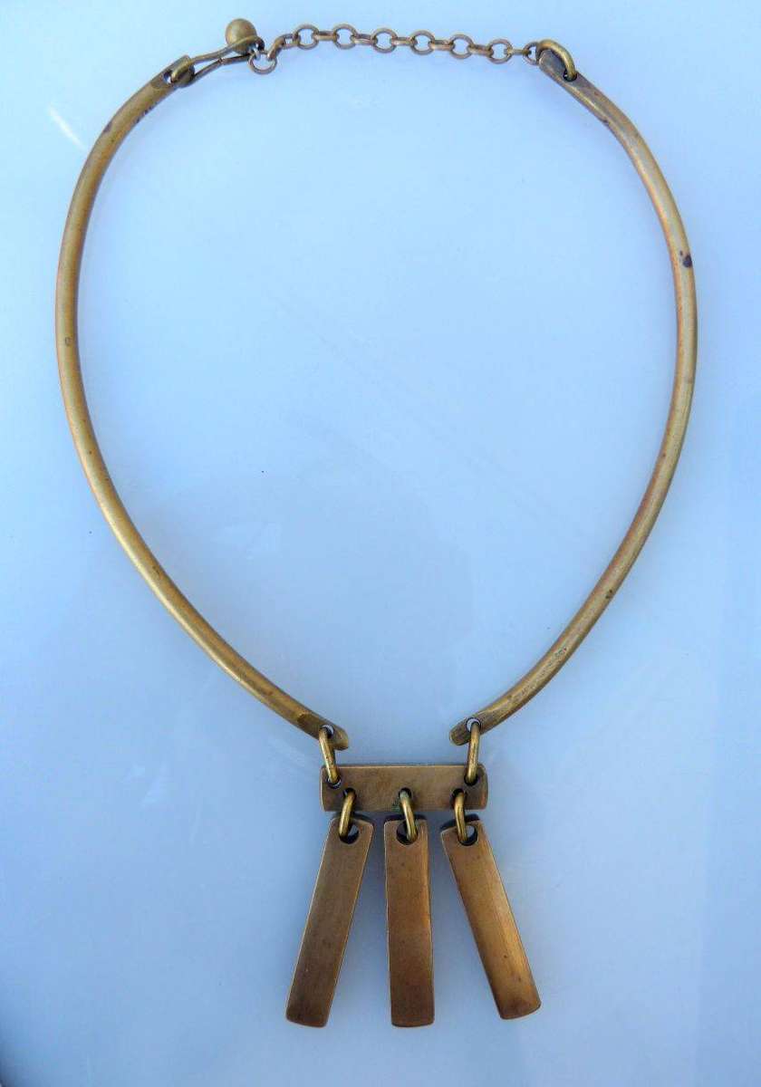 Vintage Brass Choker