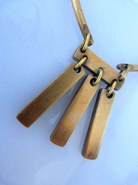 Vintage Brass Choker