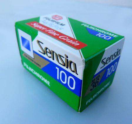 FUJICHROME SENSIA 100. 35 mm film. Sealed. Outdated