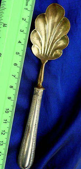VICTORIAN SMALL SERVING SPOON, 800