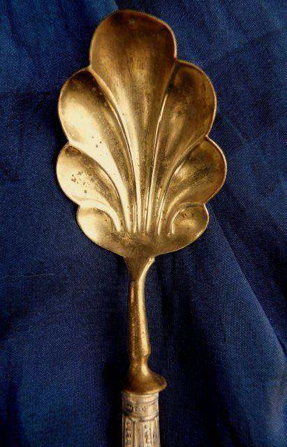 VICTORIAN SMALL SERVING SPOON, 800