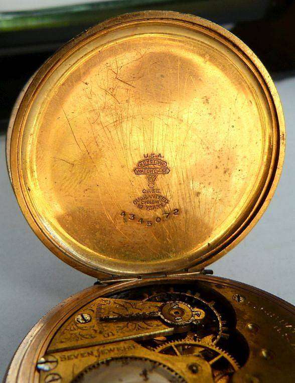 ANTIQUE ELGIN POCKETWATCH, MADE IN USA