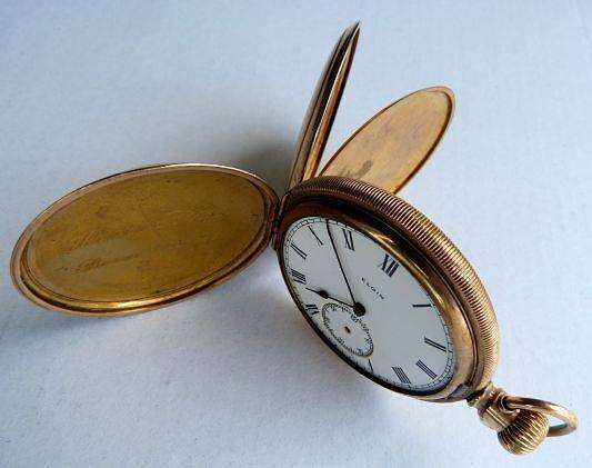 ANTIQUE ELGIN POCKETWATCH, MADE IN USA