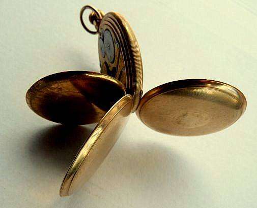 ANTIQUE ELGIN POCKETWATCH, MADE IN USA