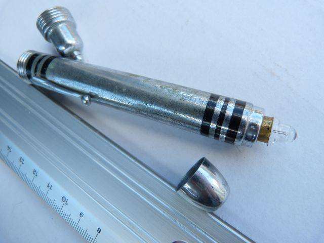 VINTAGE PEN FLASH LIGHT. "USA LITE".PATENDED