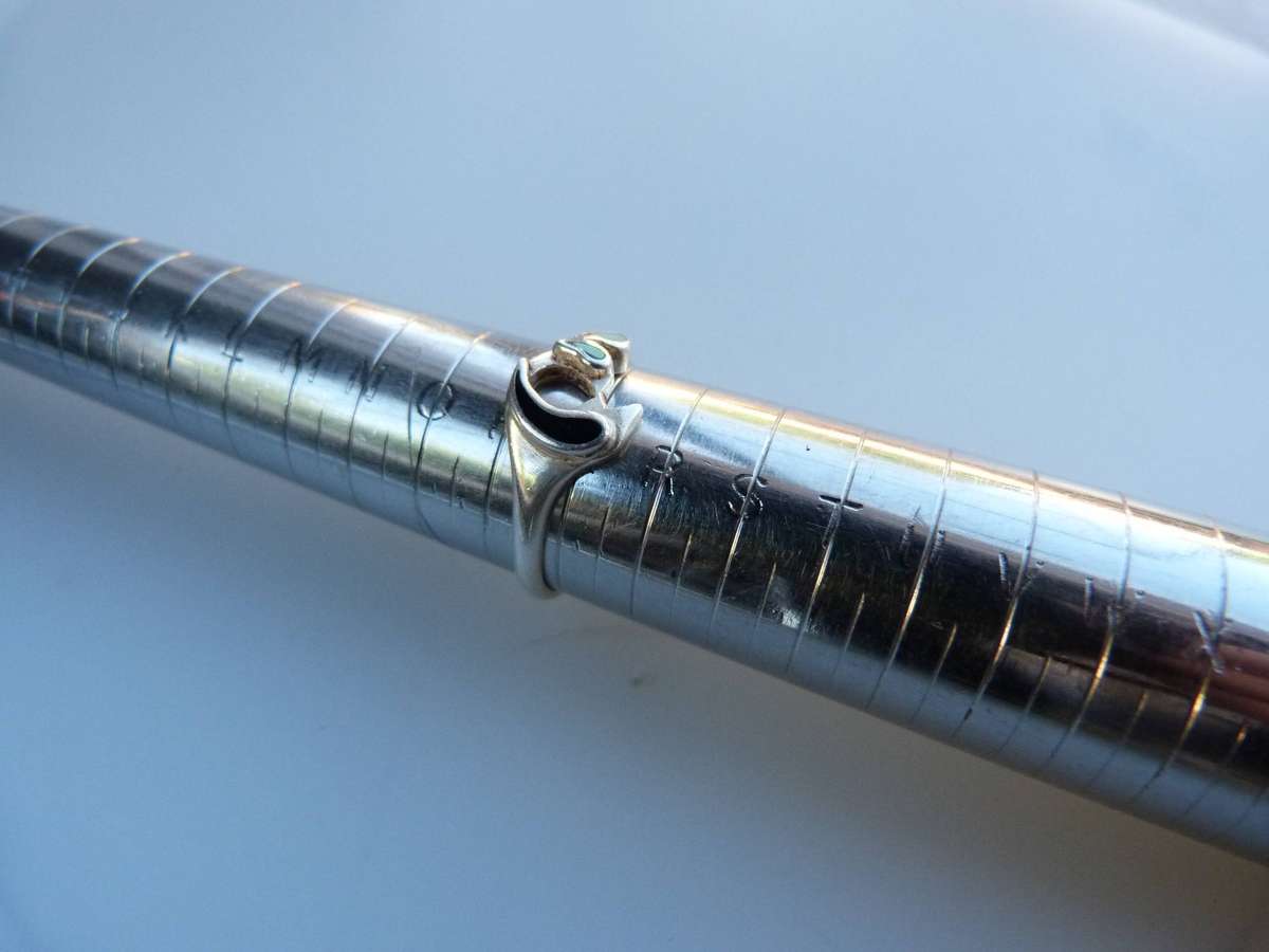 VINTAGE RING WITH DOLPHIN. STERLING SILVER. UNUSED