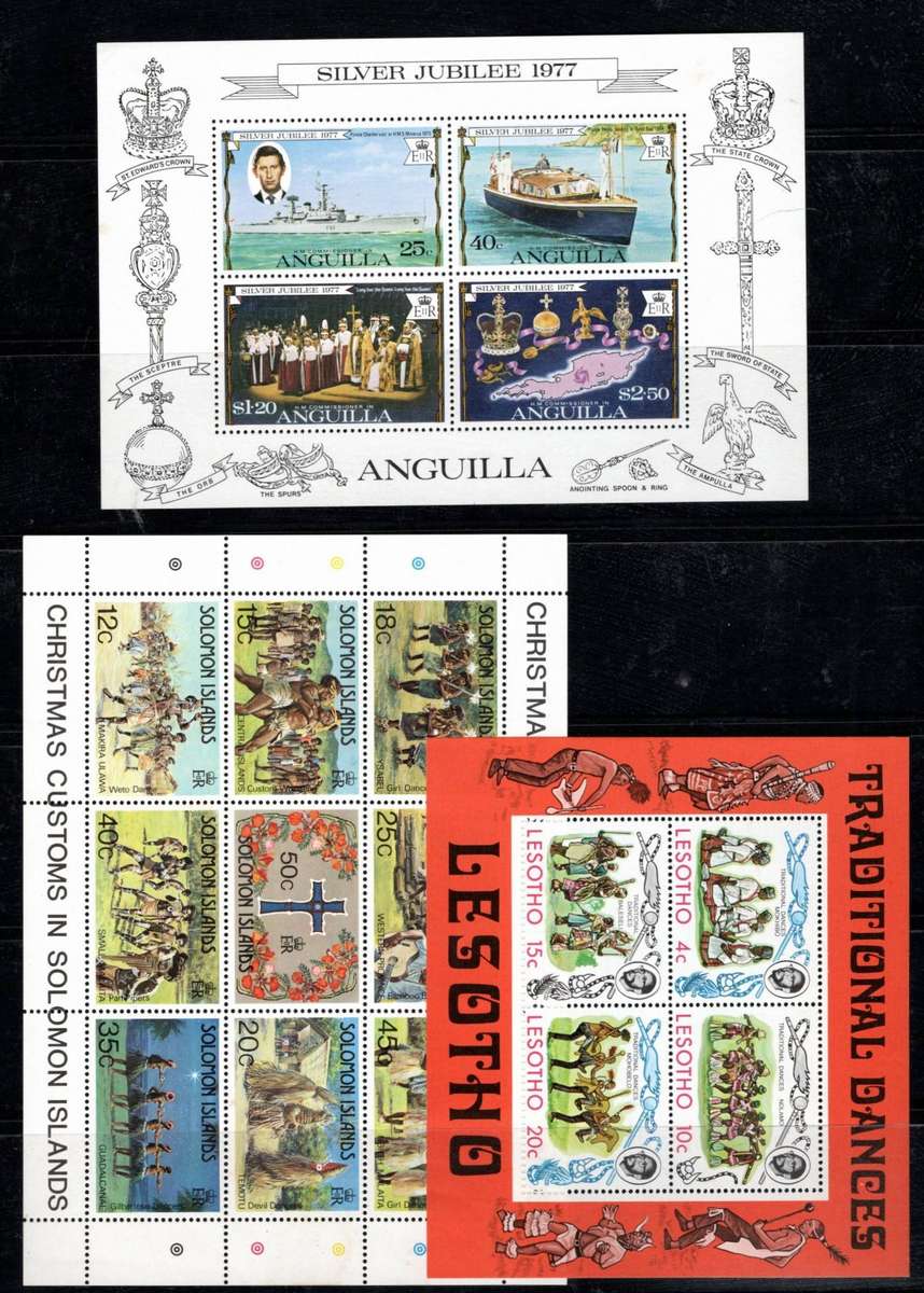 WORLD MINIATURE SHEETS (B) 16 Sheets