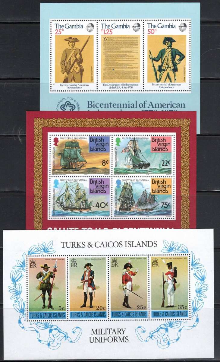 WORLD MINIATURE SHEETS (D) 13 Sheets