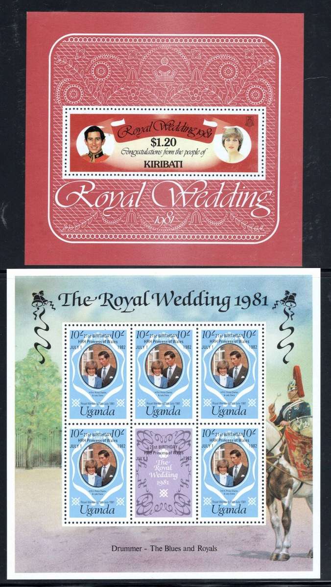 1981 ROYAL WEDDING & 21st BIRTHDAY (9 x Pages)