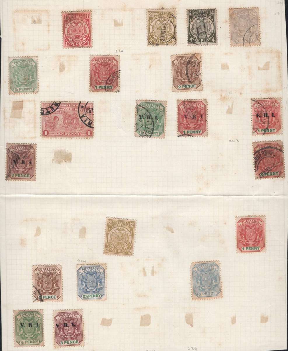 TRANSVAAL (Old Album Pages)