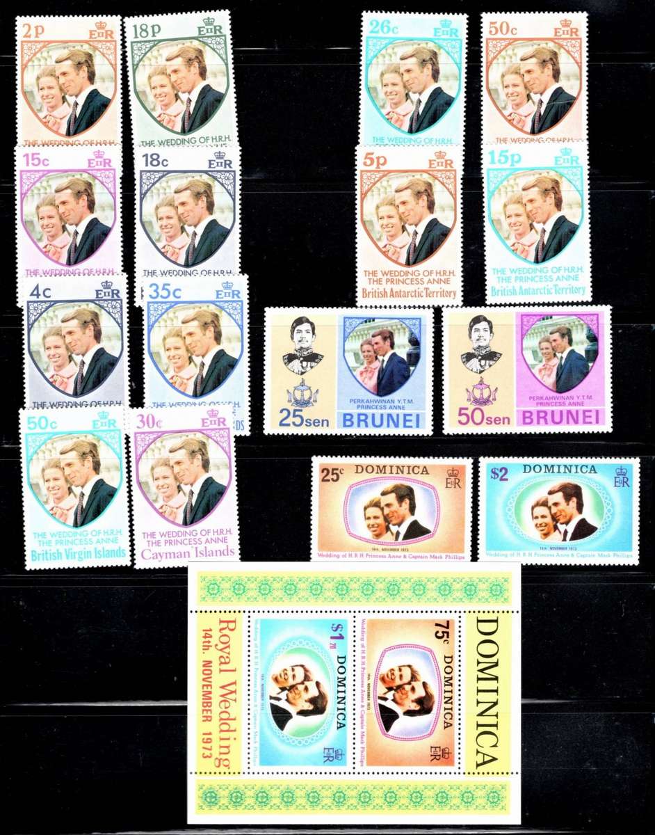 1973 ROYAL WEDDING (5 Pages)