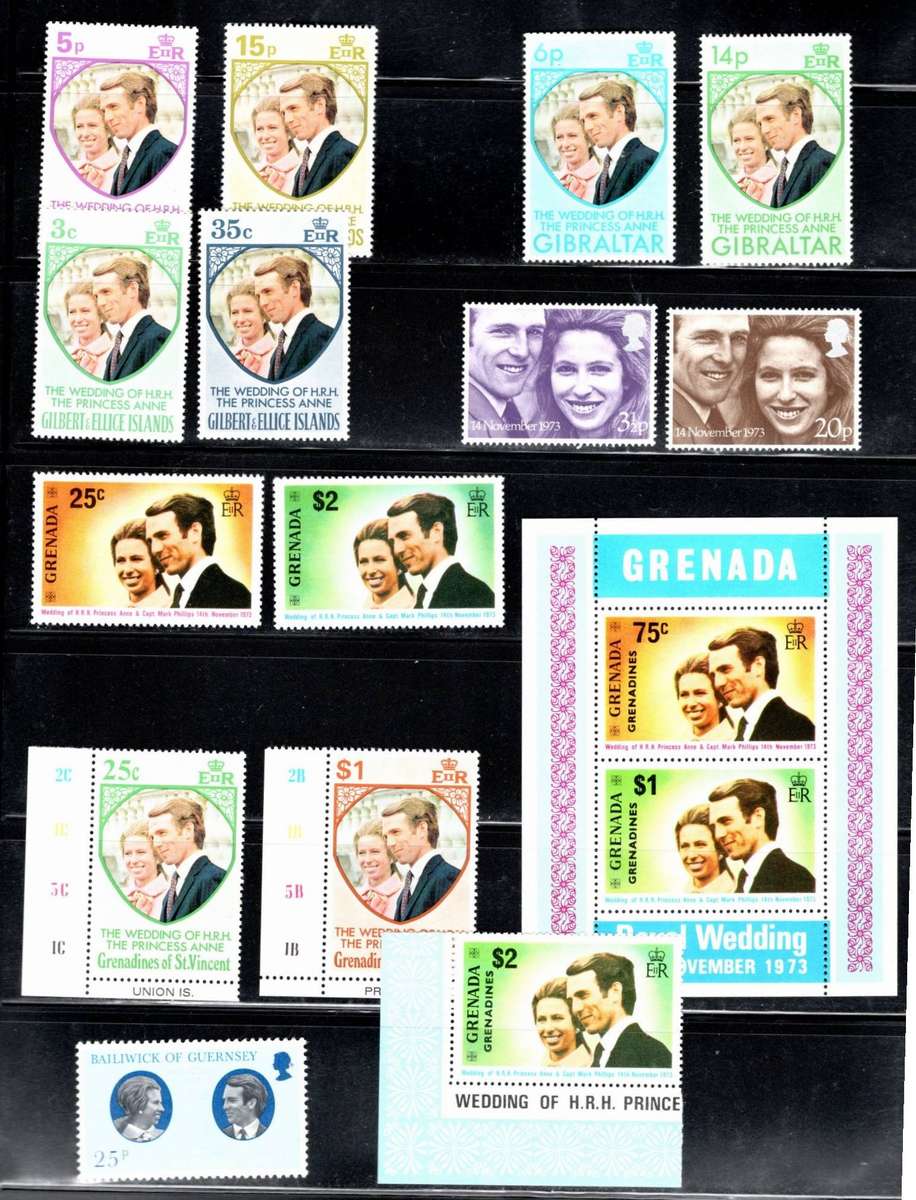 1973 ROYAL WEDDING (5 Pages)