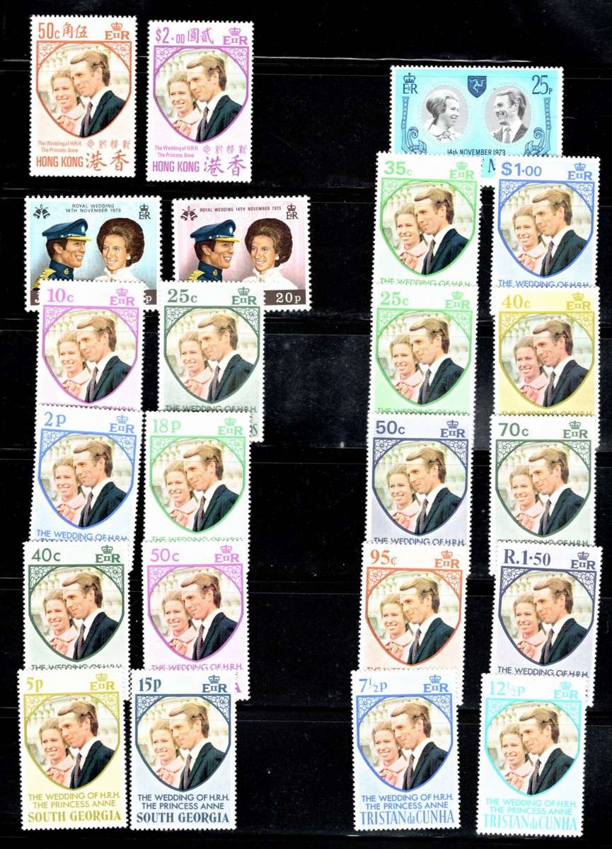 1973 ROYAL WEDDING (5 Pages)