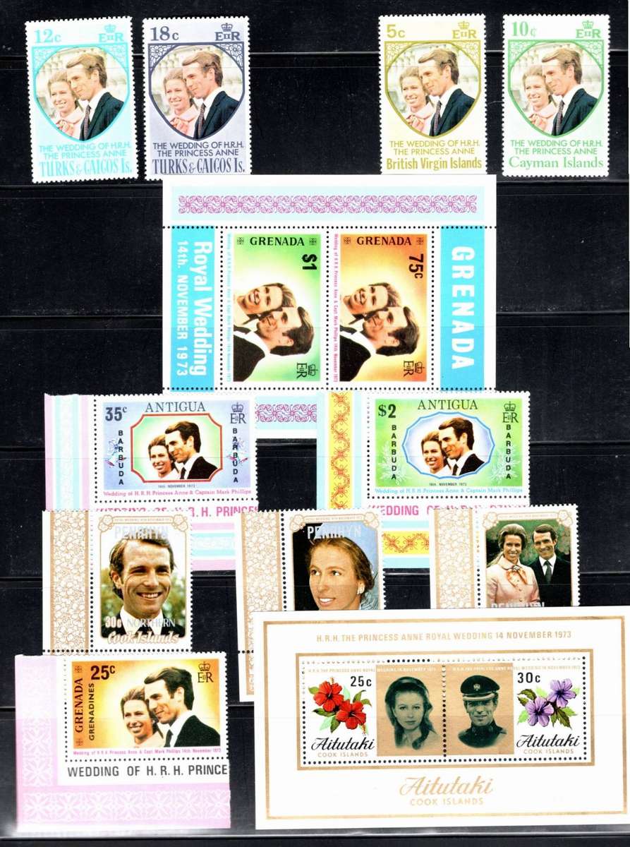 1973 ROYAL WEDDING (5 Pages)