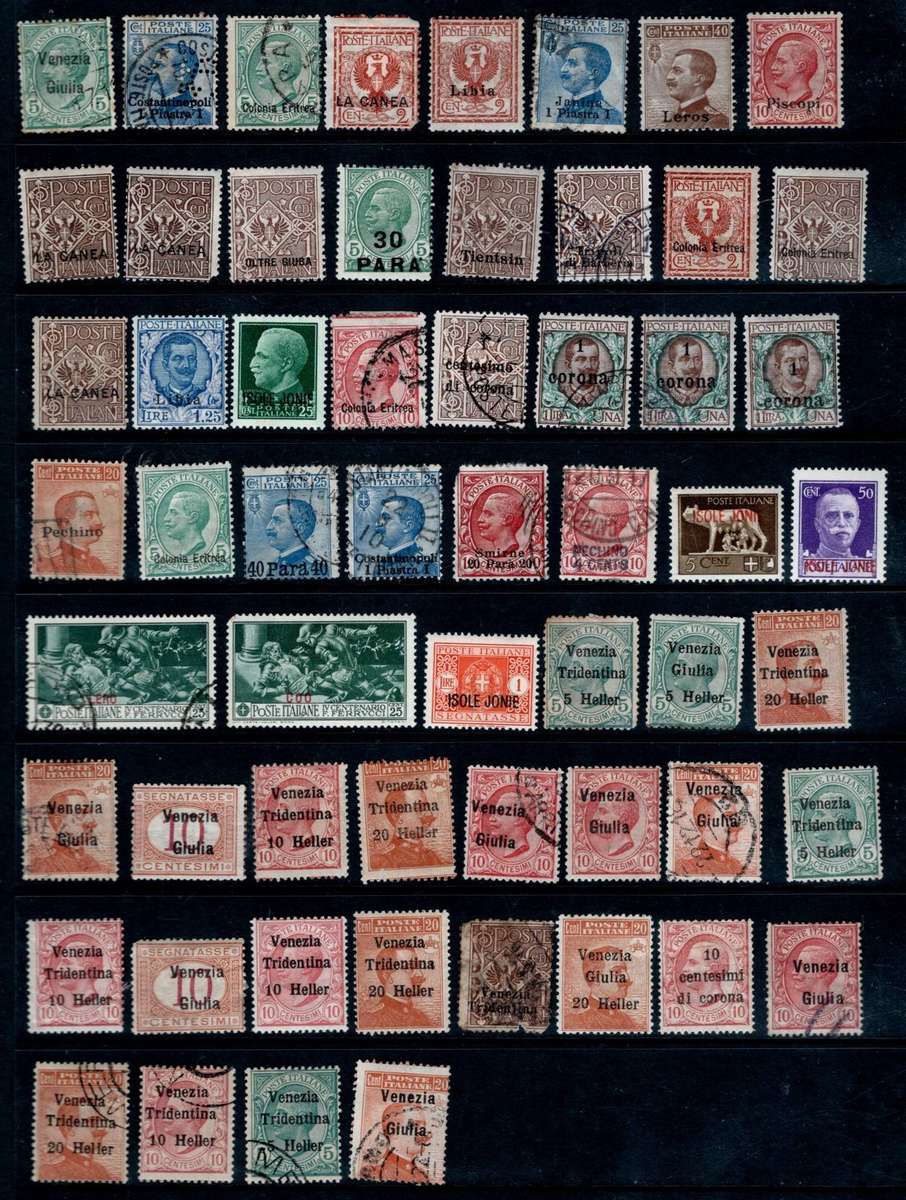 ITALY (Overprints)