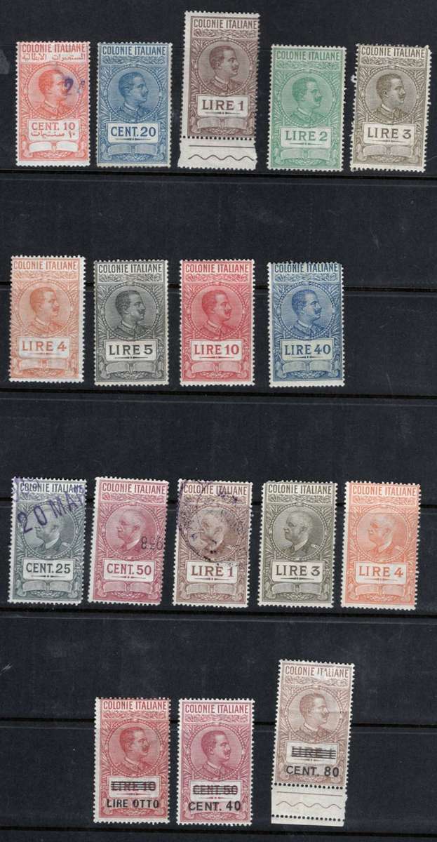 ITALIAN COLONIES (REVENUES)
