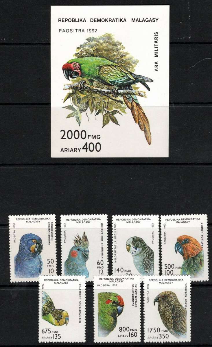 MADAGASCAR (Parrots)