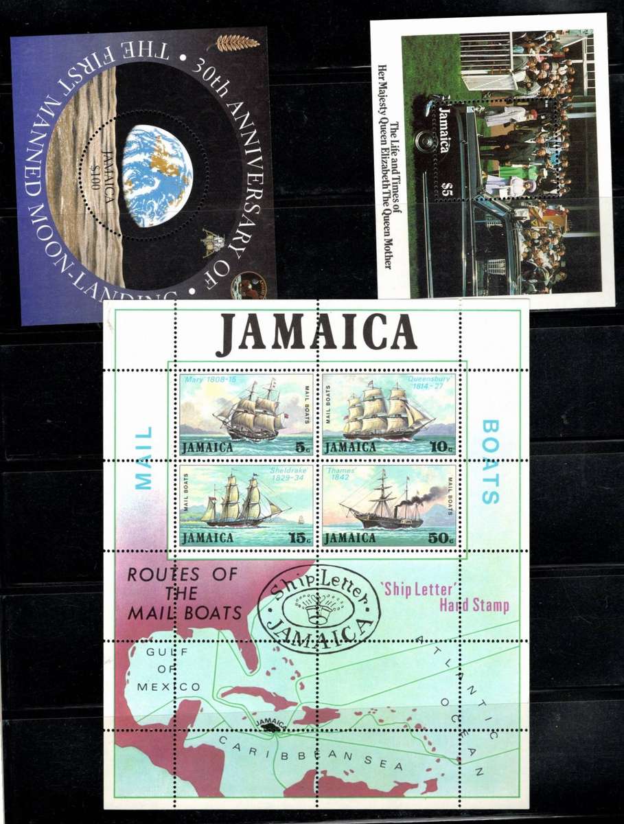 WORLD MINIATURE SHEETS - B (4 Pages)