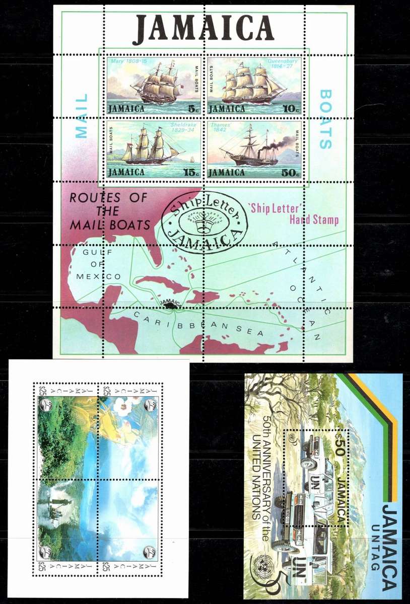 WORLD MINIATURE SHEETS - B (4 Pages)