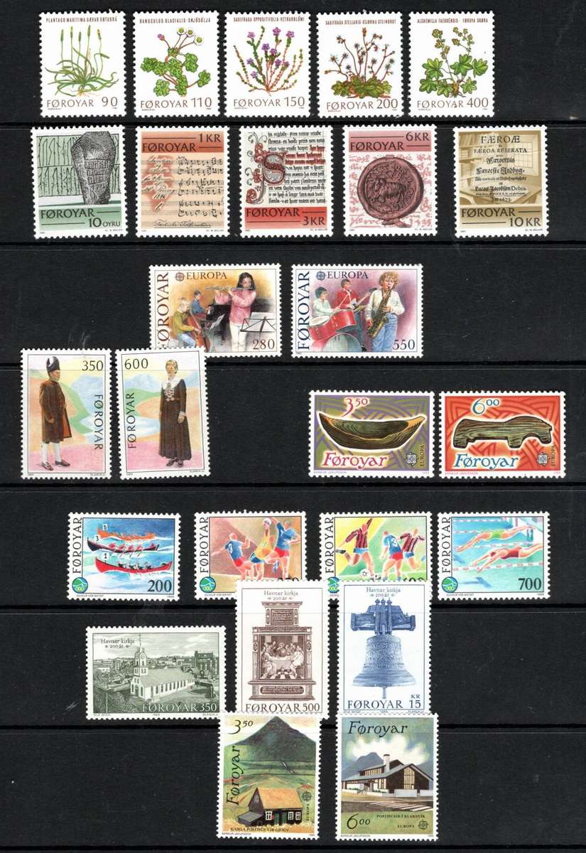 FAROE ISLANDS (6 Pages)