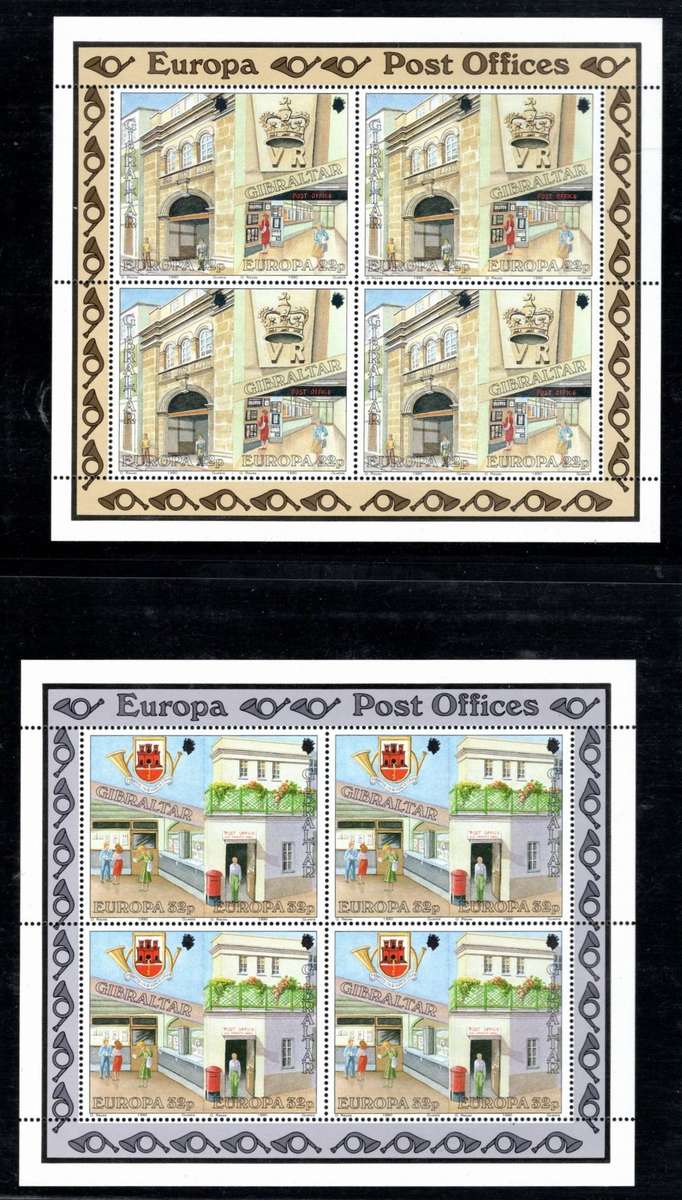 WORLD MINIATURE SHEETS (x 10)