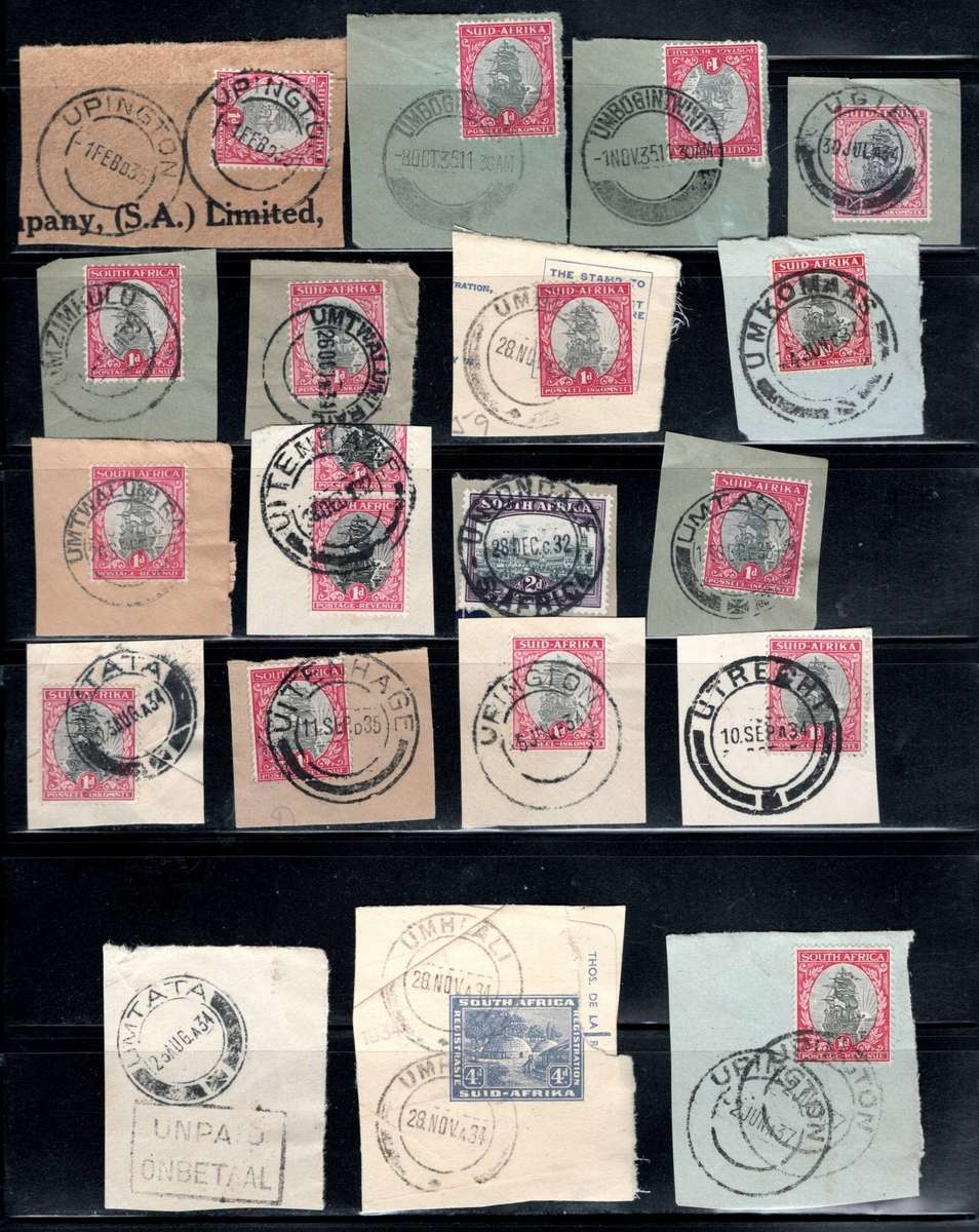 SOUTH AFRICA - POSTMARKS "U"