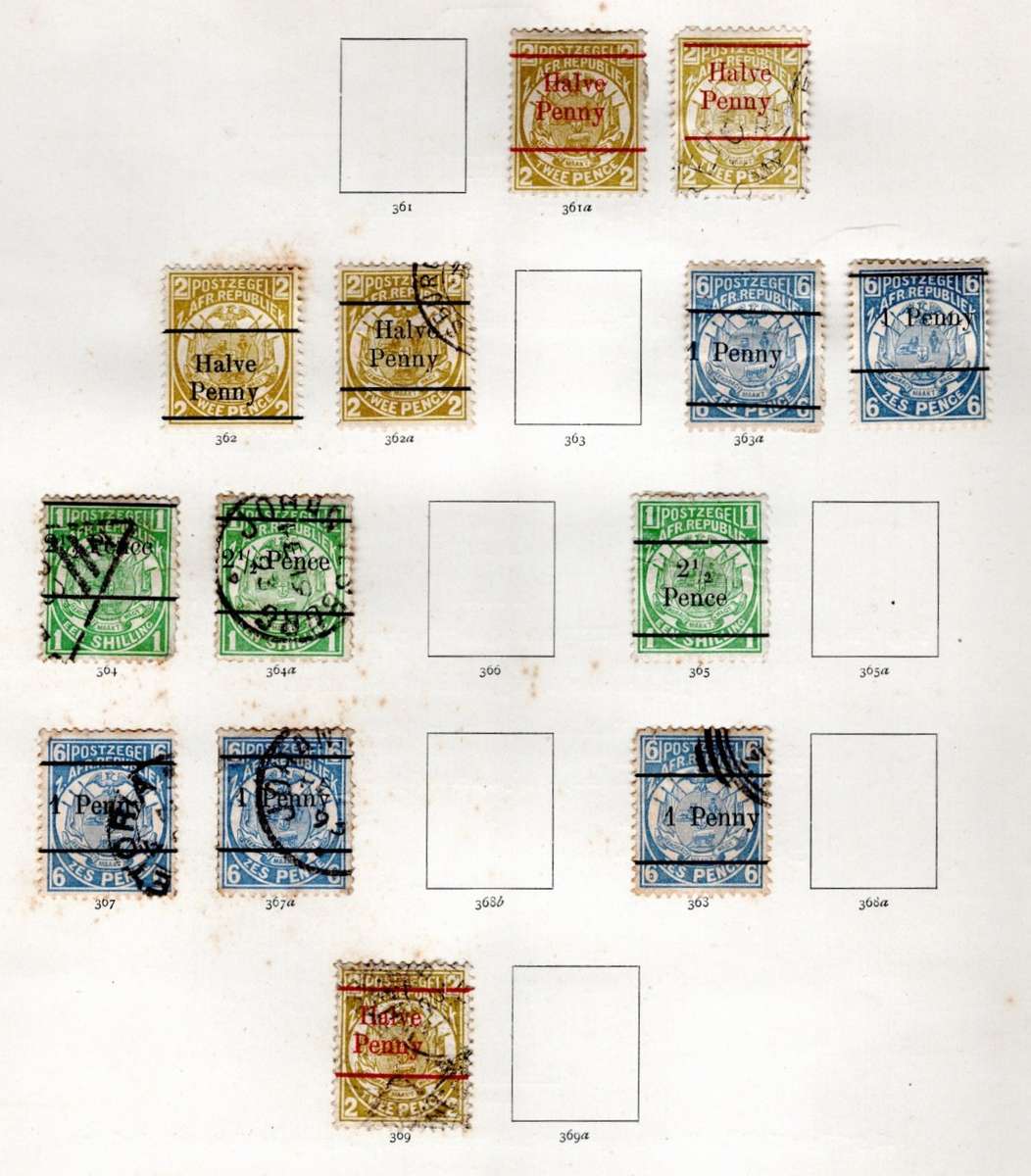 TRANSVAAL - G (1 Page)