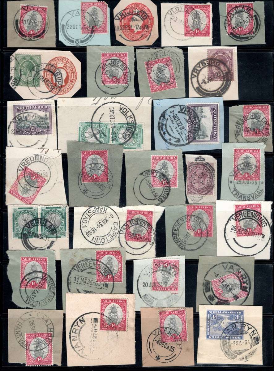 SOUTH AFRICA - POSTMARKS "V"